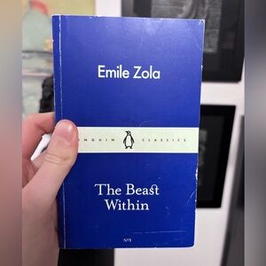 Emile Zola book Penguin Classics Blue Book - The Beast Within by